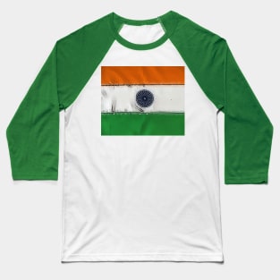 Indian flag Baseball T-Shirt